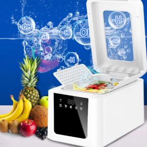 Fruit and vegetable disinfectionand removal of agricultural residues