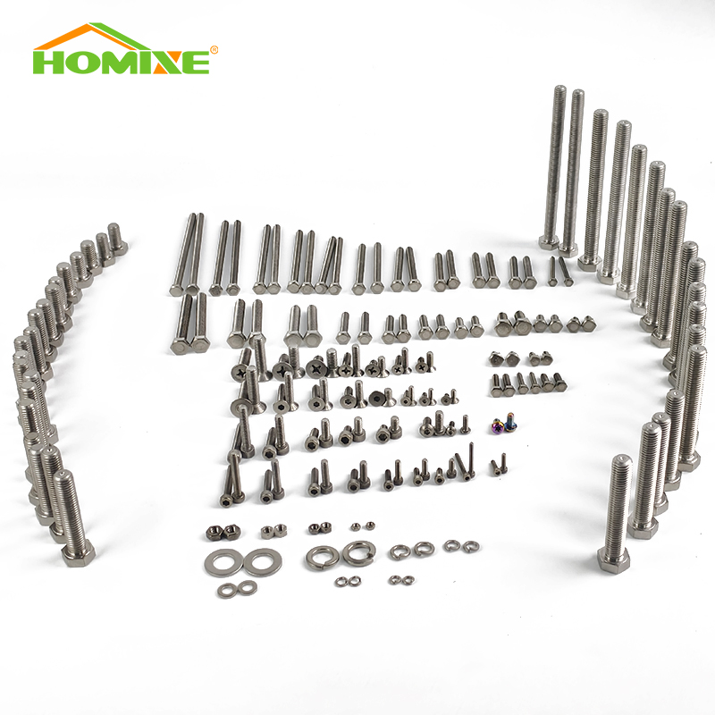 Customized in China Titanium Nut Titanium Bolt Titanium Screw