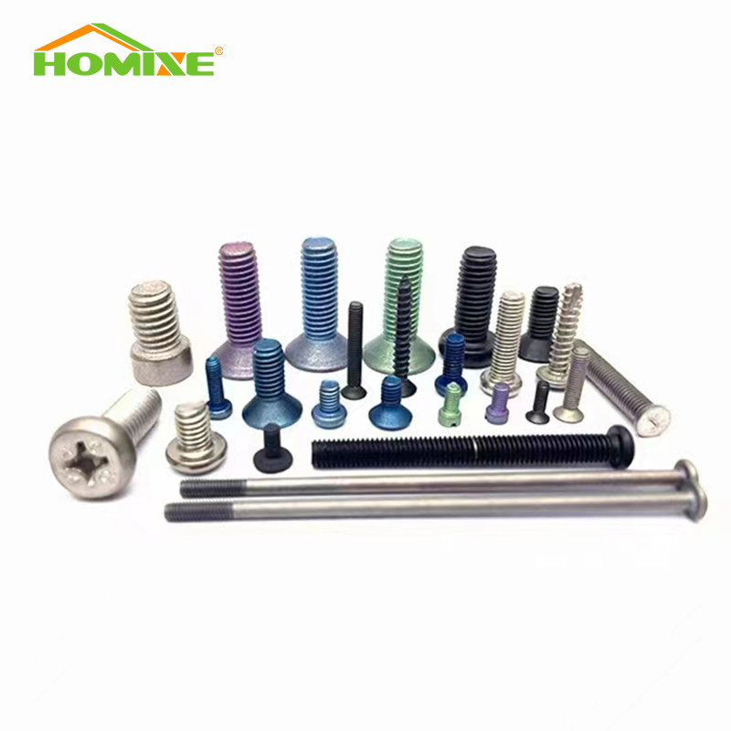 Customized in China Titanium Nut Titanium Bolt Titanium Screw 5