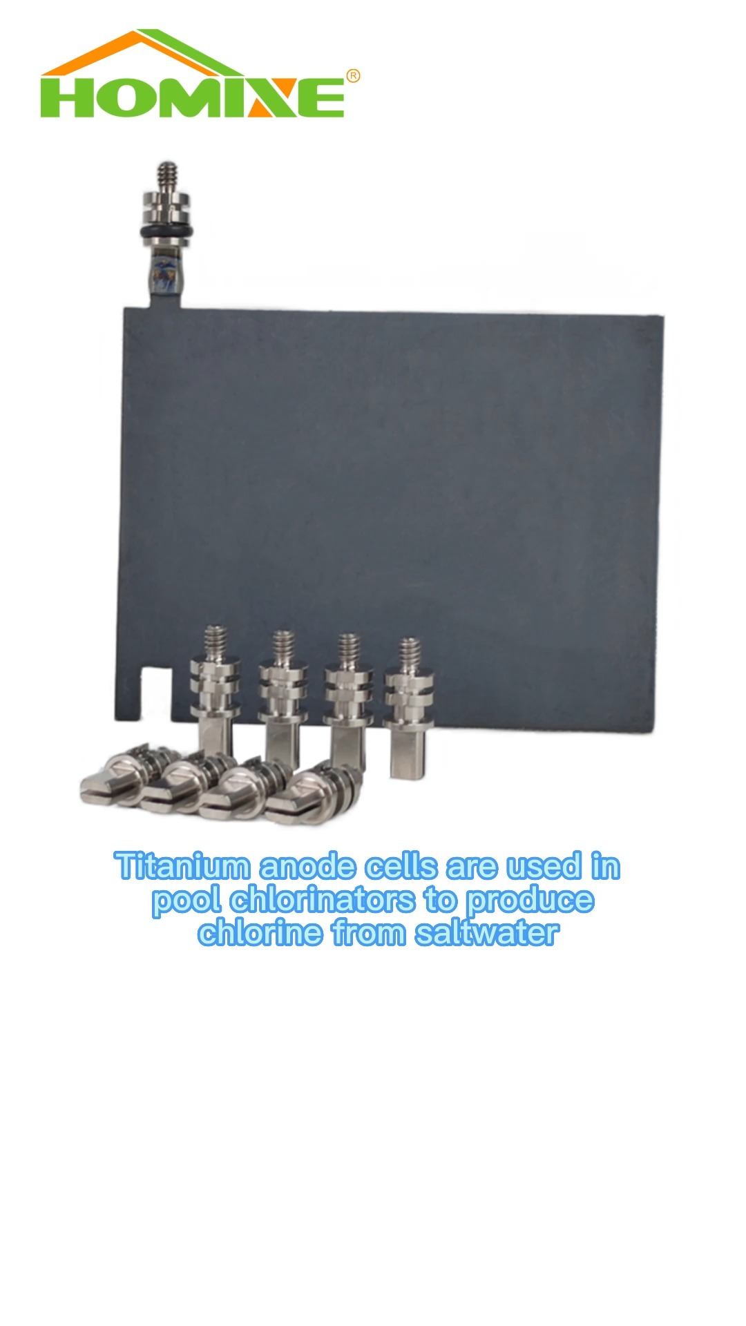 Titanium Anode Cell for Swimming Pool Chlorinator Replacement Kit 1