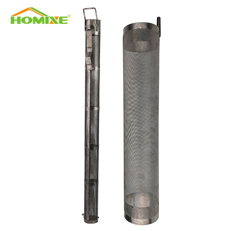 GR2 titanium anode mesh basket for electroplate titanium basket