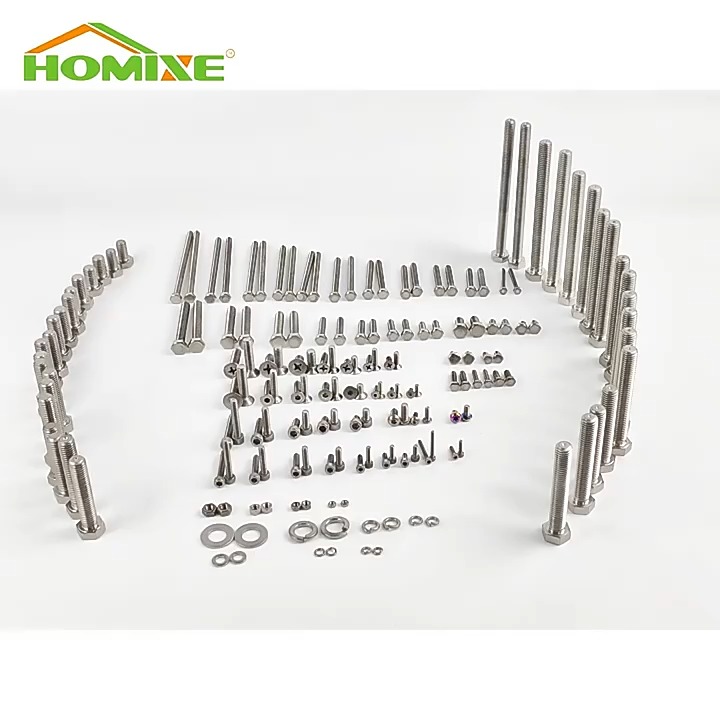 Customized in China Titanium Nut Titanium Bolt Titanium Screw 1
