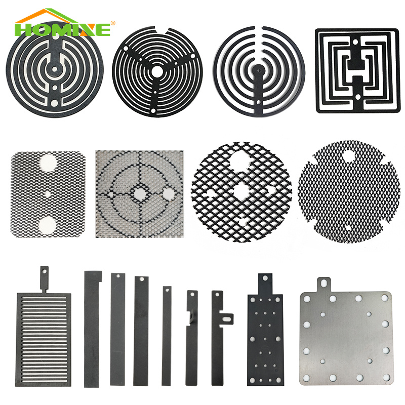 Ru-Ir Coated Titanium Electrodes Anode for fruit and vegetable disinfection Sterilizer