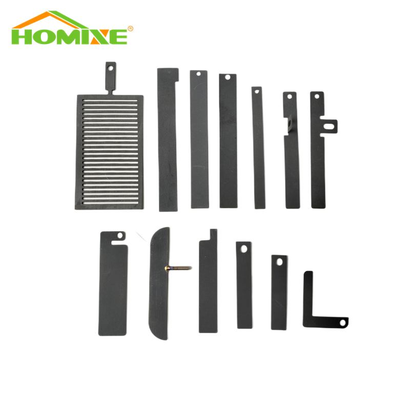 Ru-Ir coated blade titanium electrode anode.