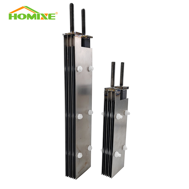 Hypochlorite Generator Ruthenium Iridium Titanium MMO Anode Electrode 7