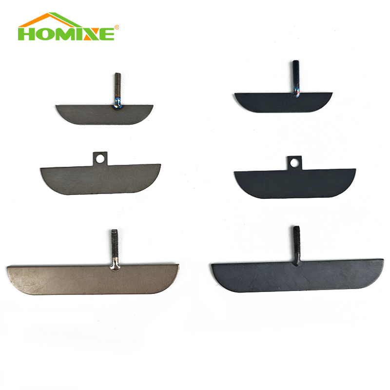 Ru-Ir coated blade titanium electrode anode. 7