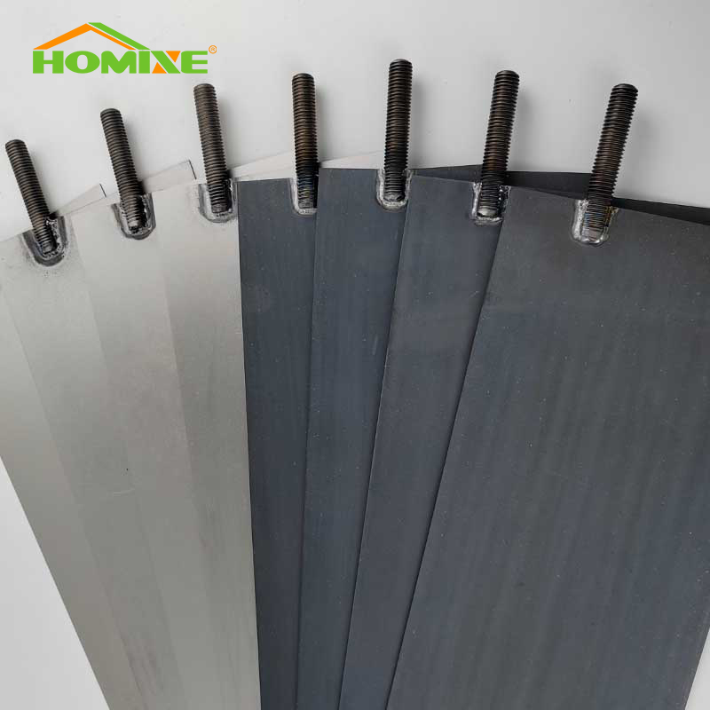 MMO Coated Titanium Electrode Plate for salt chlorinator water electrolysis 2