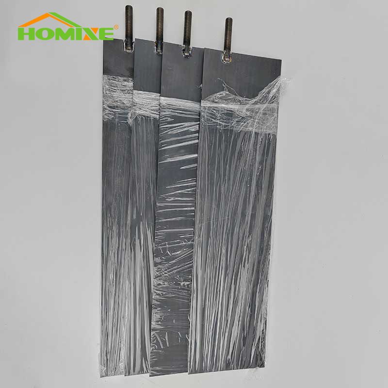 MMO Coated Titanium Electrode Plate for salt chlorinator water electrolysis 10