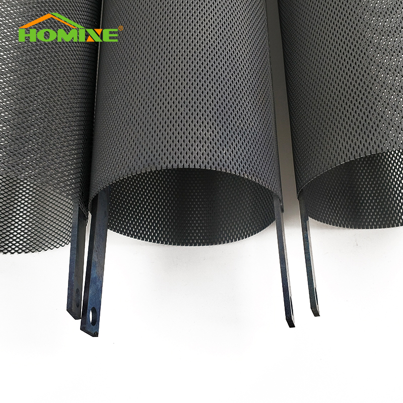 Titanium circle pail electrode with MMO coating - industrial grade 3