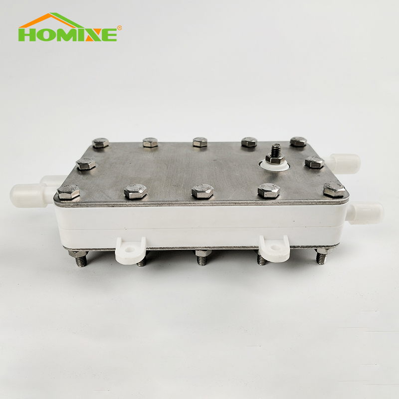 Pure water PEM electrolyzer hydrogen generator cell 5