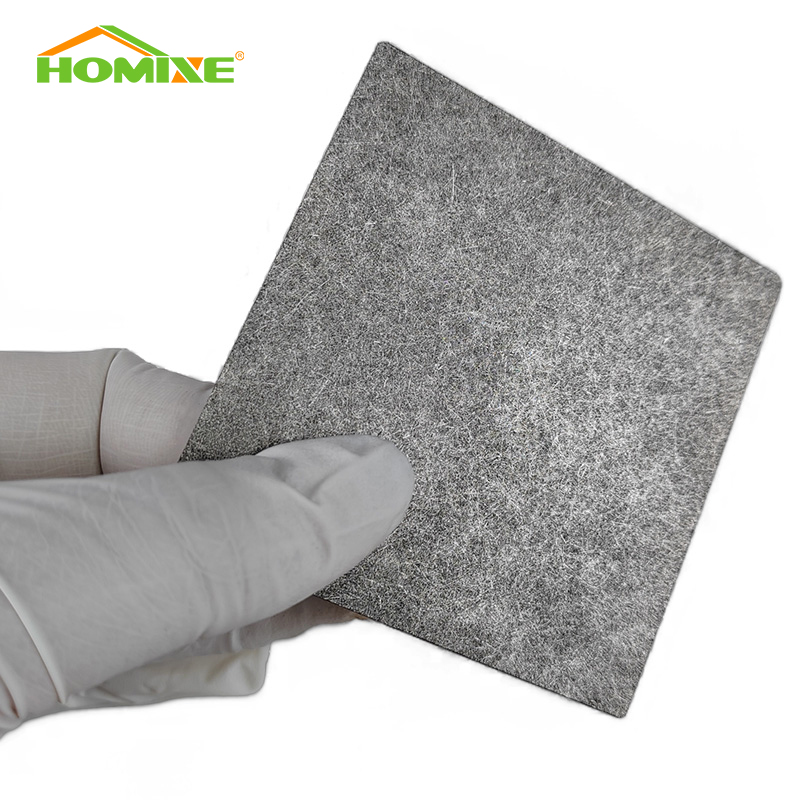 HOMIXE brand Thickness 0.25mm/0.4mm/0.6mm/0.8mm Titanium Fiber Felt Ti Fiber Felt for Fuel Cell